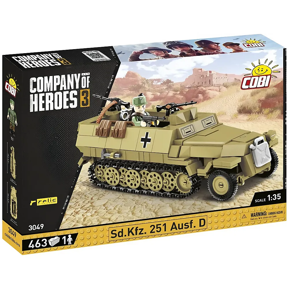 COBI Company of Heroes Sd. Kfz. 251 Ausf. D 3049