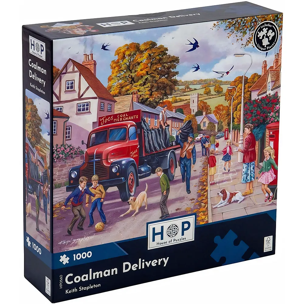 HOP - House of Puzzles Coalman Delivery 1000Teile