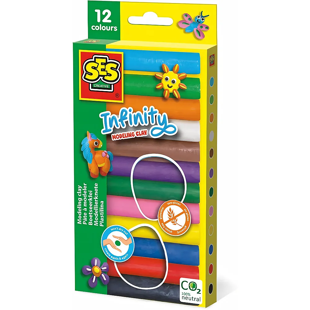 SES Infinity Modelliermasse  12 St�ck 180 g