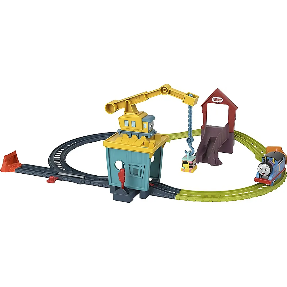 Fisher-Price Thomas und seine Freunde Reparatur-Freunde Zug- und Schienenset