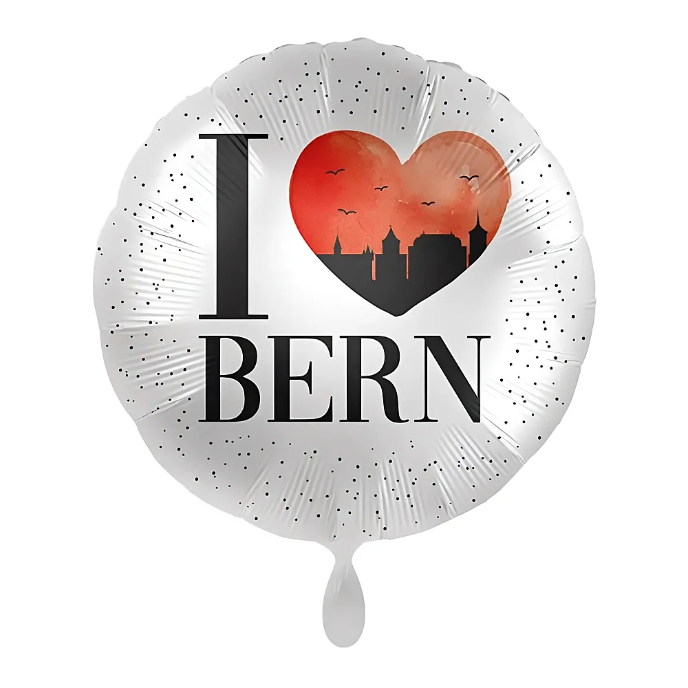 Riethmller Folienballon I Love Bern | Kindergeburtstag