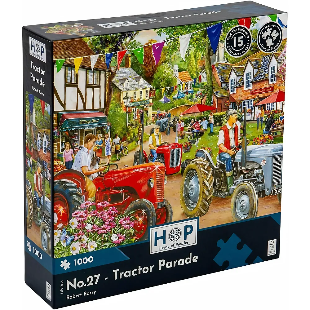 HOP - House of Puzzles No.27 - Tractor Parade 1000Teile