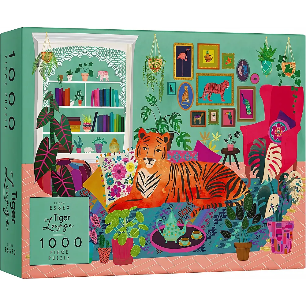 Elena Essex Puzzle Tiger Lounge - 1000 Teile