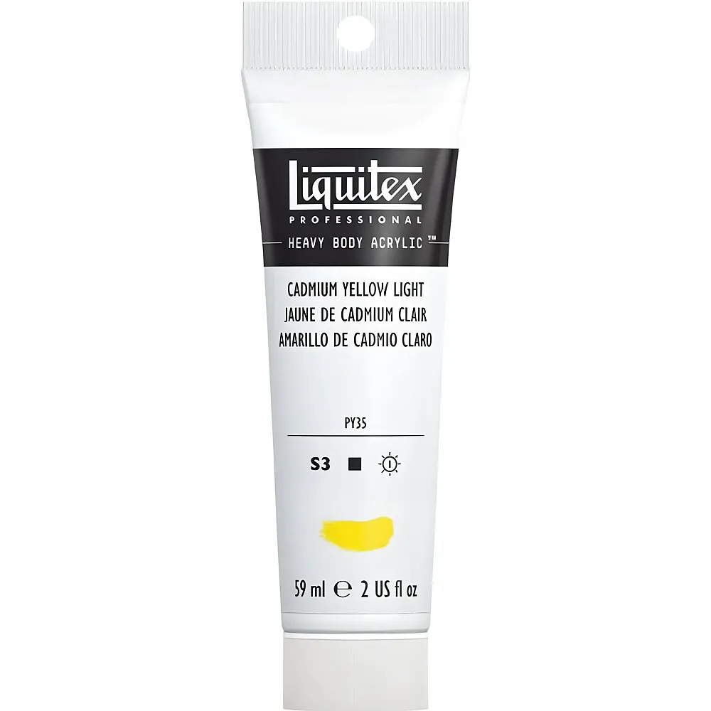 Liquitex Lqx Prof. Heavy Body Acrylfarbe 59ml Tube Kadmiumgelfb Hell - Suche