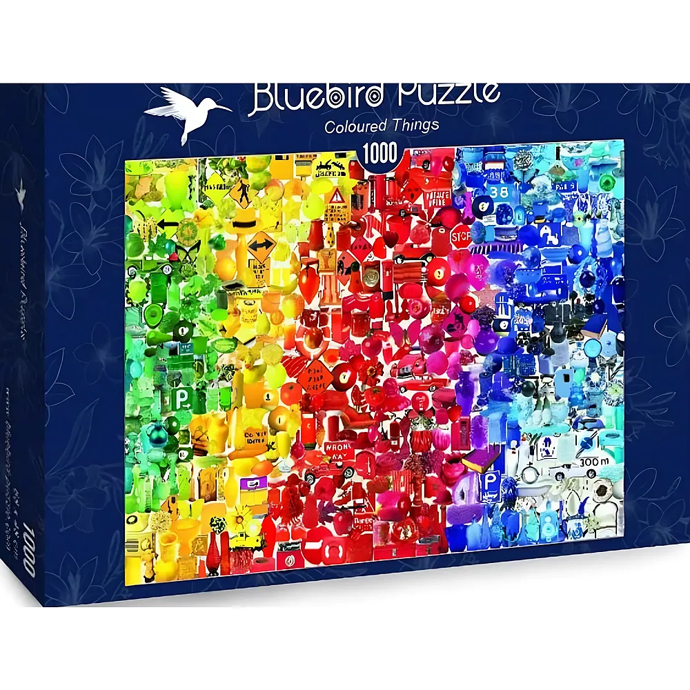 Bluebird Puzzle Coloured Things - 1000 Teile