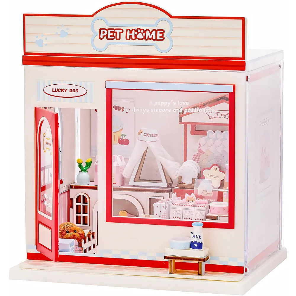 i-total Mini World Mini Shop Pet Home - 88 Teile