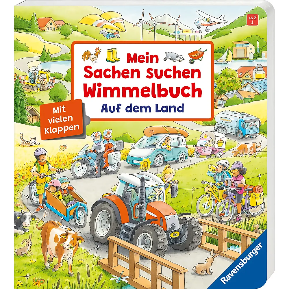 Ravensburger Sachen suchen Wimmelbuch: Auf dem Land
