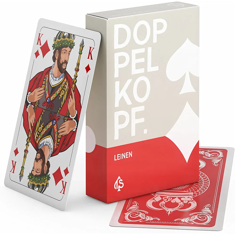 TS Spielkarten Doppelkopf Original Leinen Kartenspiel, Franz�sisches Bild