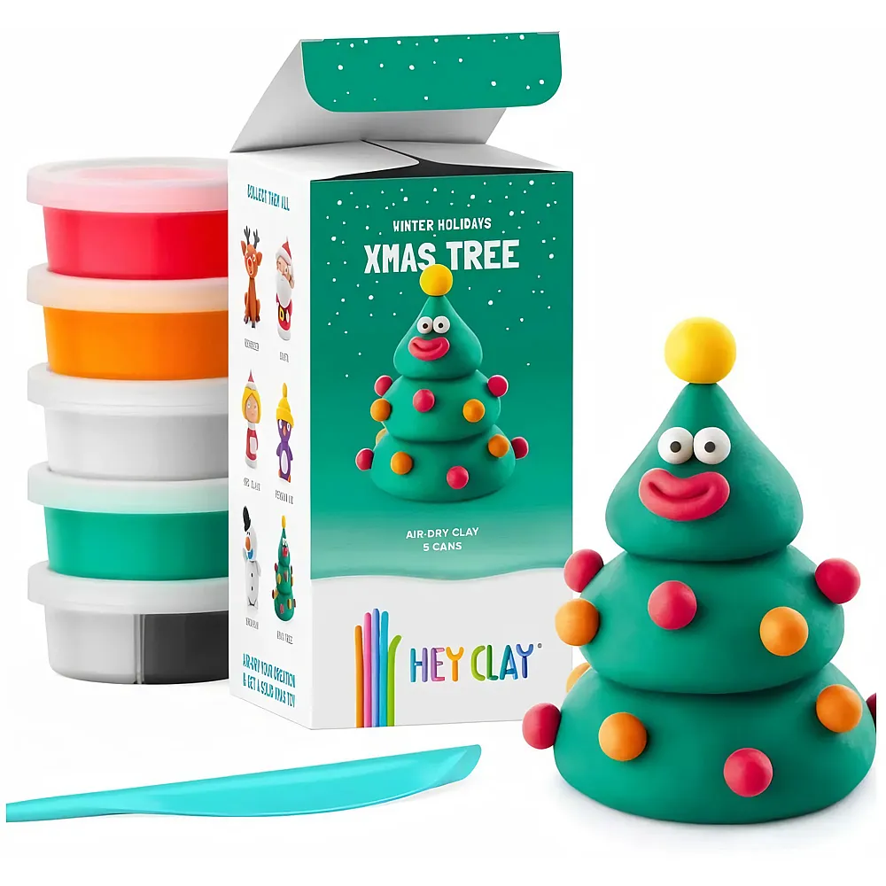 Hey Clay Winterzeit Weihnachtsbaum - 75 g