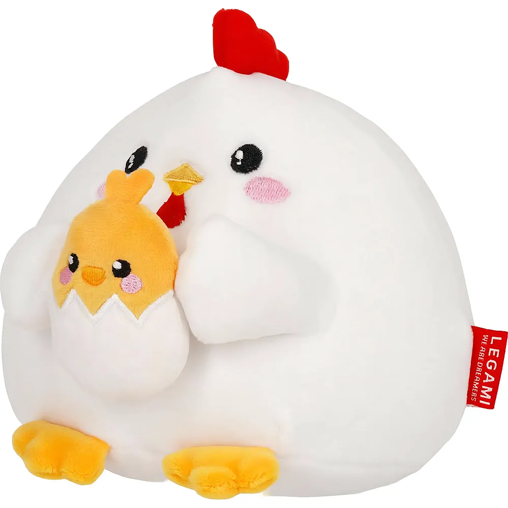 Legami Super Soft Huhn mit K�ken - 15 cm