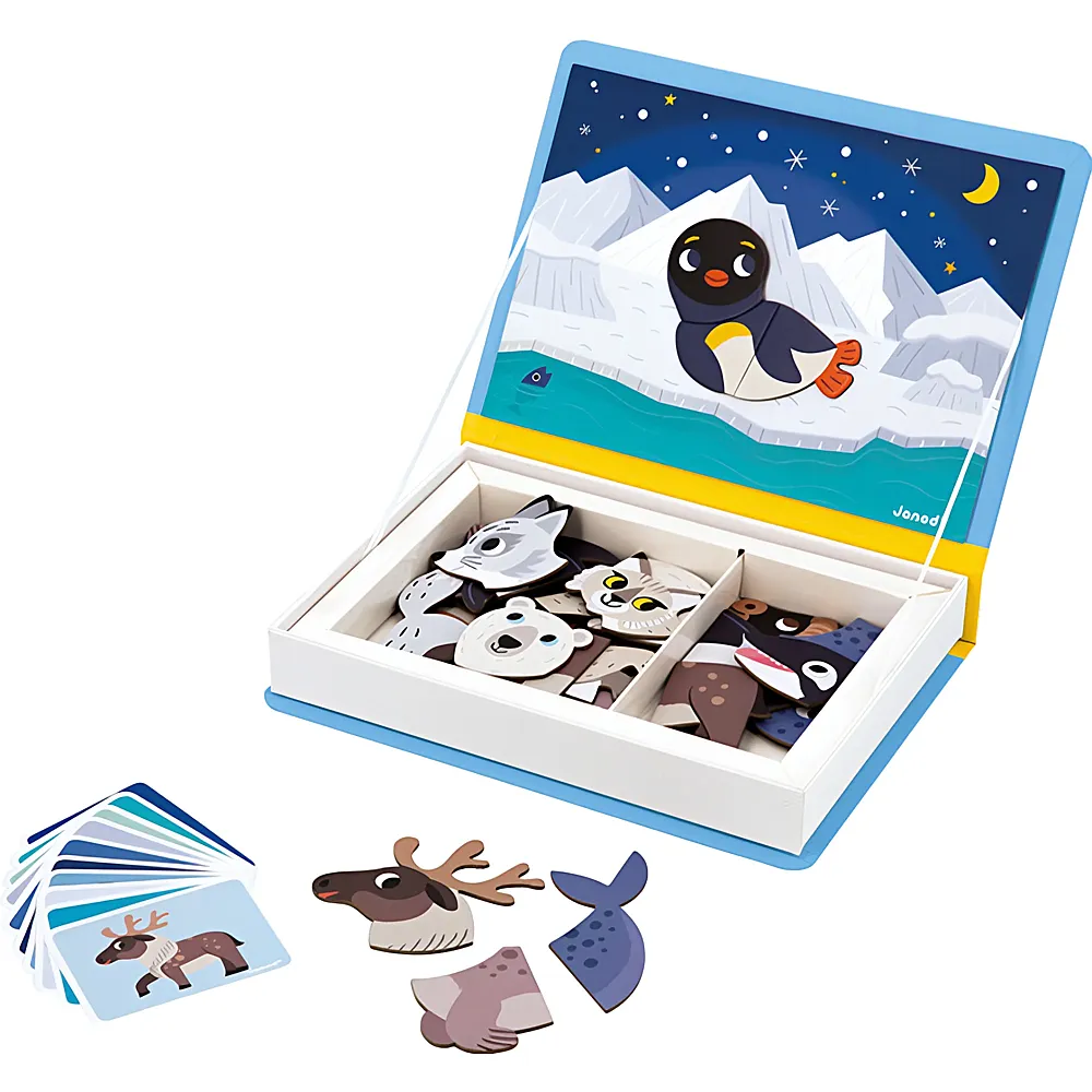 Janod Magnetbuch Polartiere
