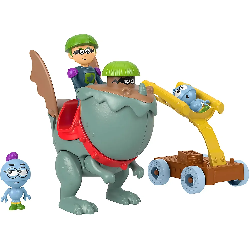 Fisher-Price Gus  Der klitze-kleine Ritter, Drache und Ritter Katapult, Mittelalter-Spielset mit Figuren, Spielzeug f�r Kinder ab 3 Jahren