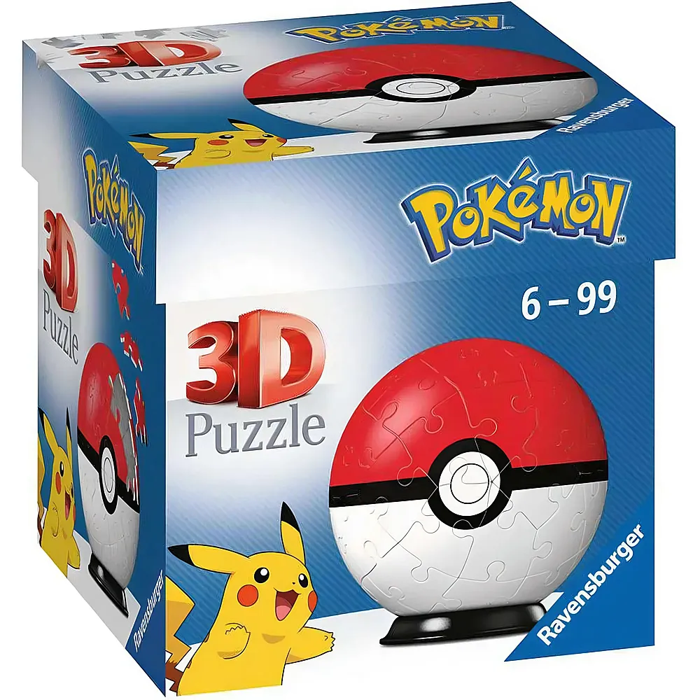Ravensburger Puzzleball Pok�mon Pok�ball 54Teile