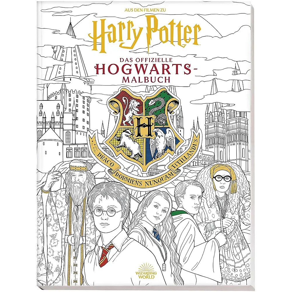 Panini Harry Potter Das offizielle Hogwarts-Malbuch
