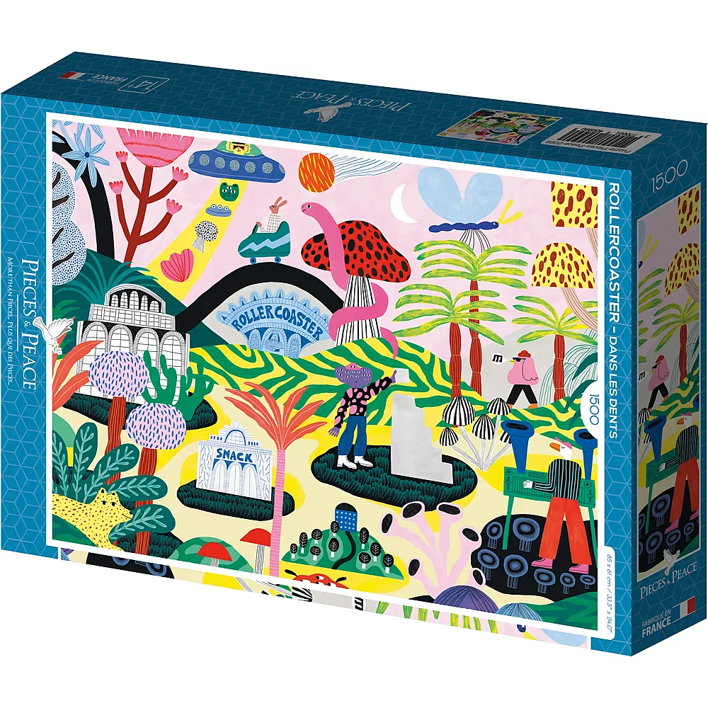 Pieces & Peace Puzzle Rollercoaster - 1500 Teile