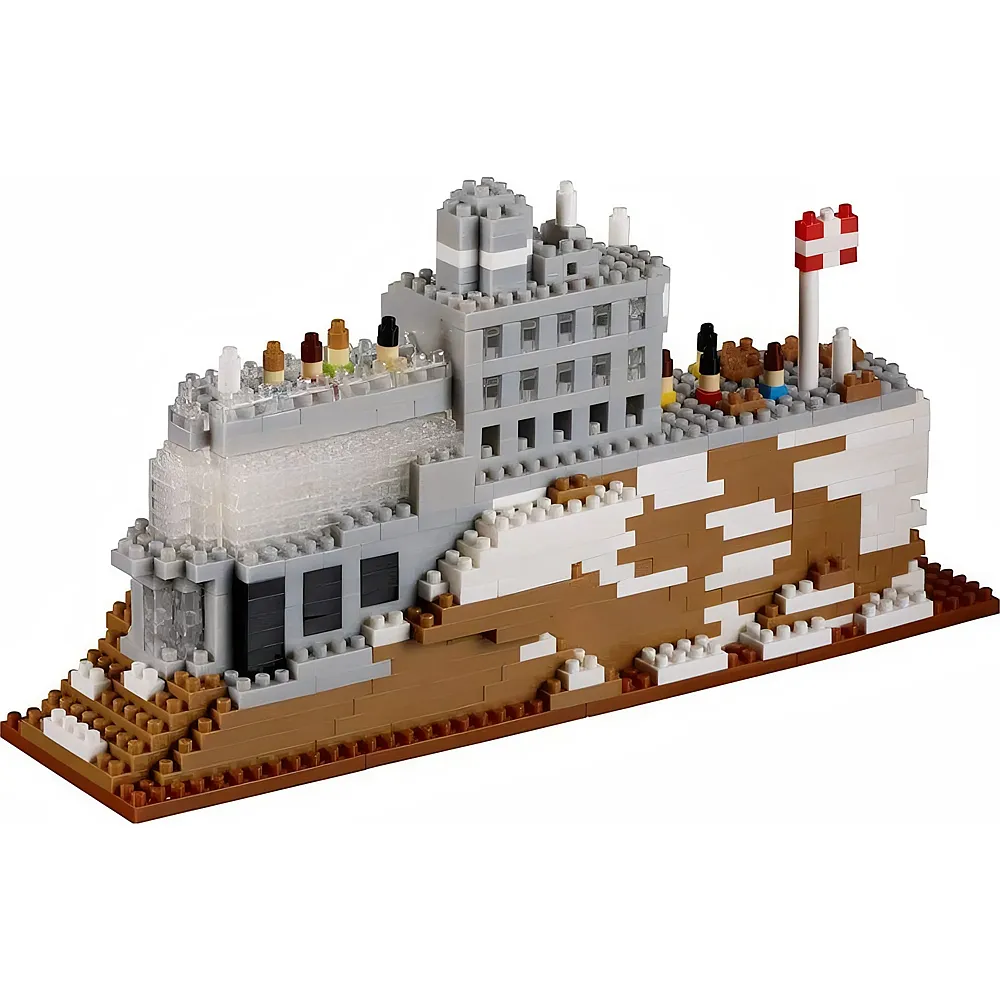 meinspielzeug - Brixies Sphinx Observatory 585Teile | Nano-Bausteine