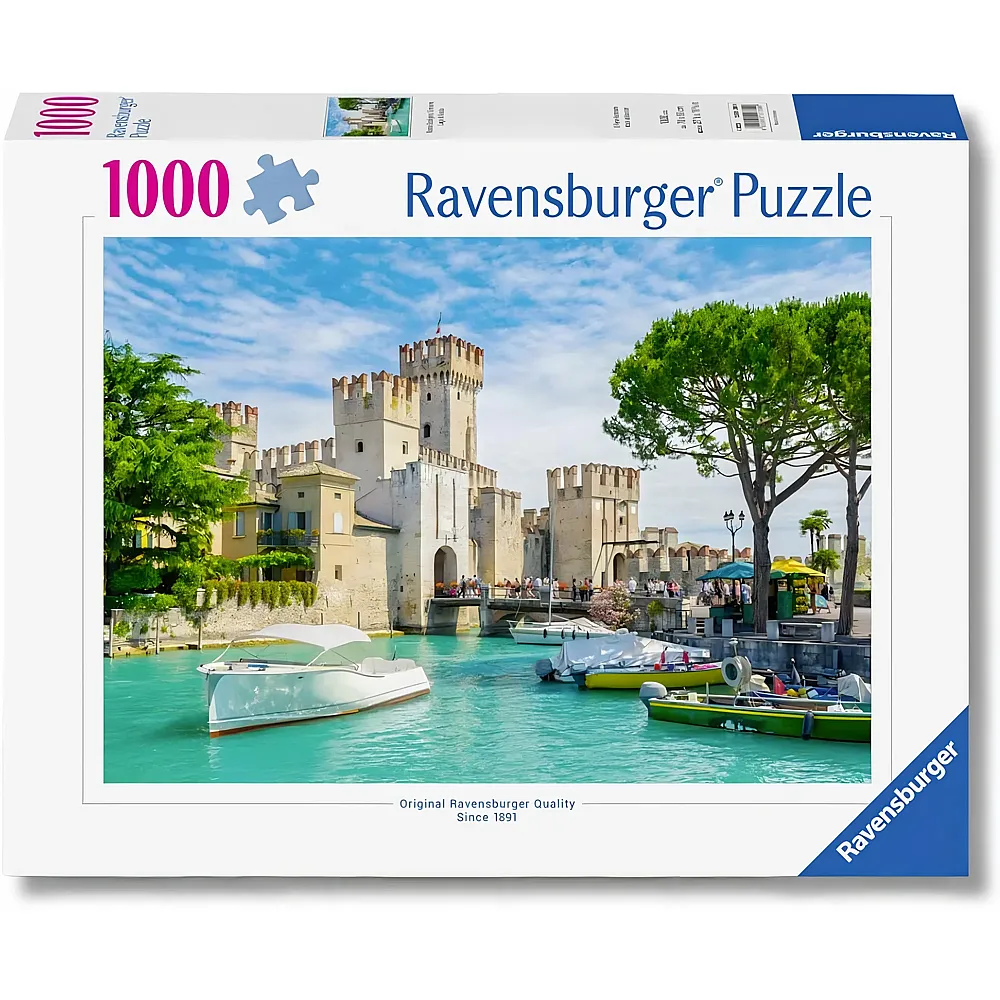 meinspielzeug - Ravensburger Puzzle Gardasee - 1000 Teile | Puzzle 1000 Teile