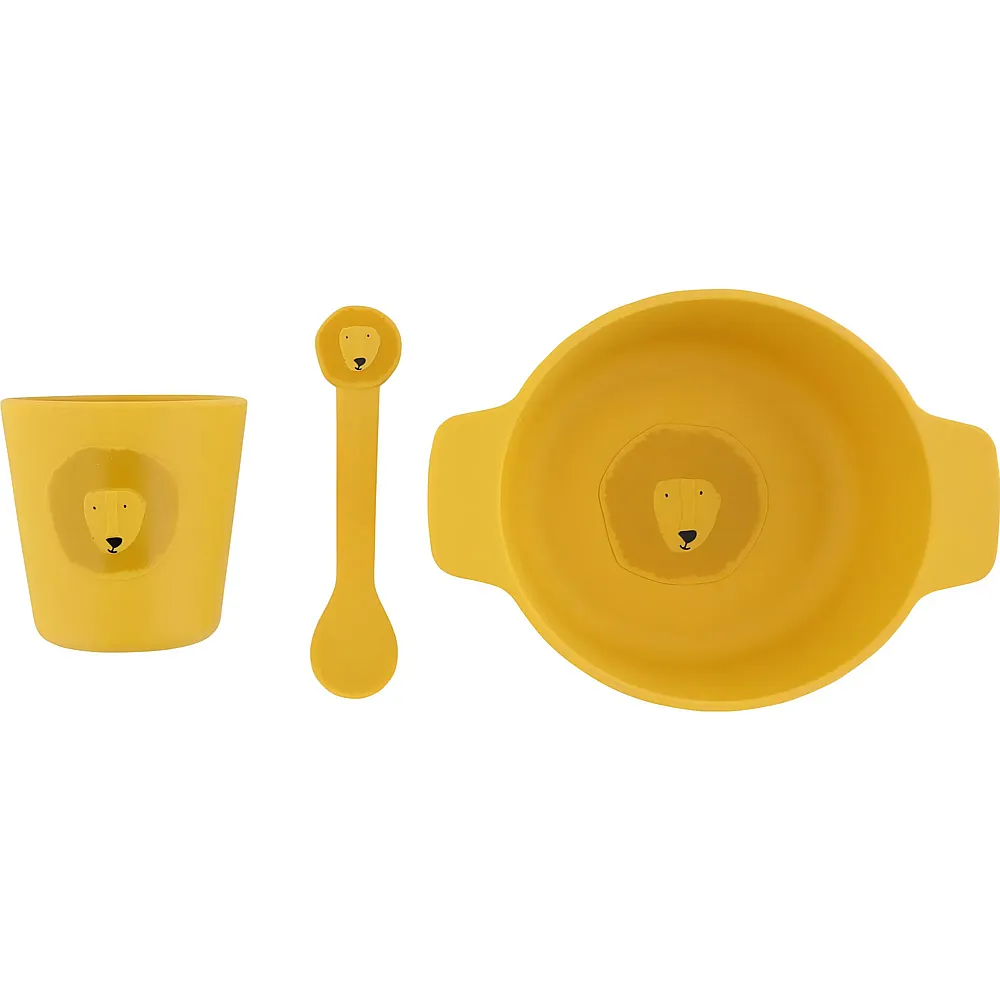 Trixie Mr. L�we Silikon Kindergeschirr - 3 Teile
