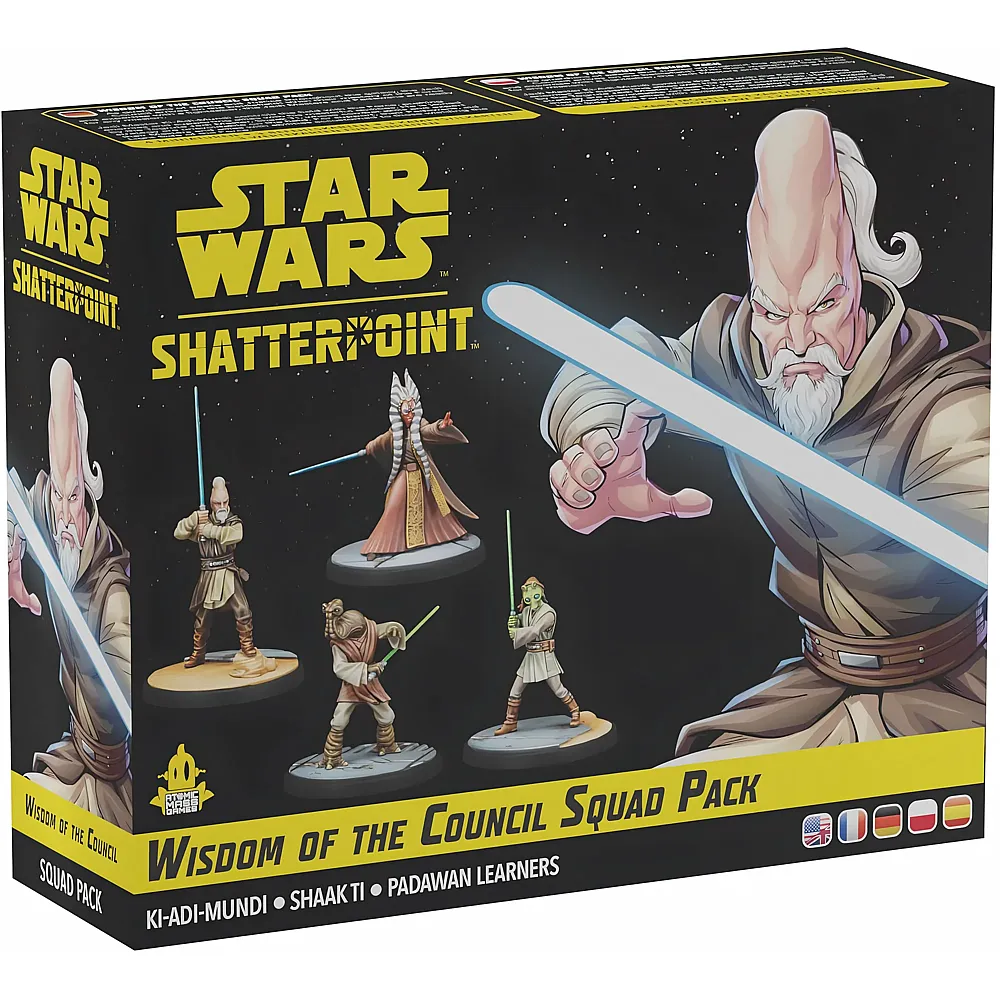 Atomic Mass Games SW Shatterpoint Wisdom OF The Council squad fr-de-en-es