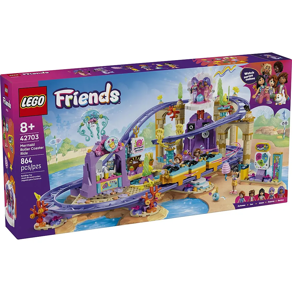 LEGO Friends Meerjungfrauen-Achterbahn 42703