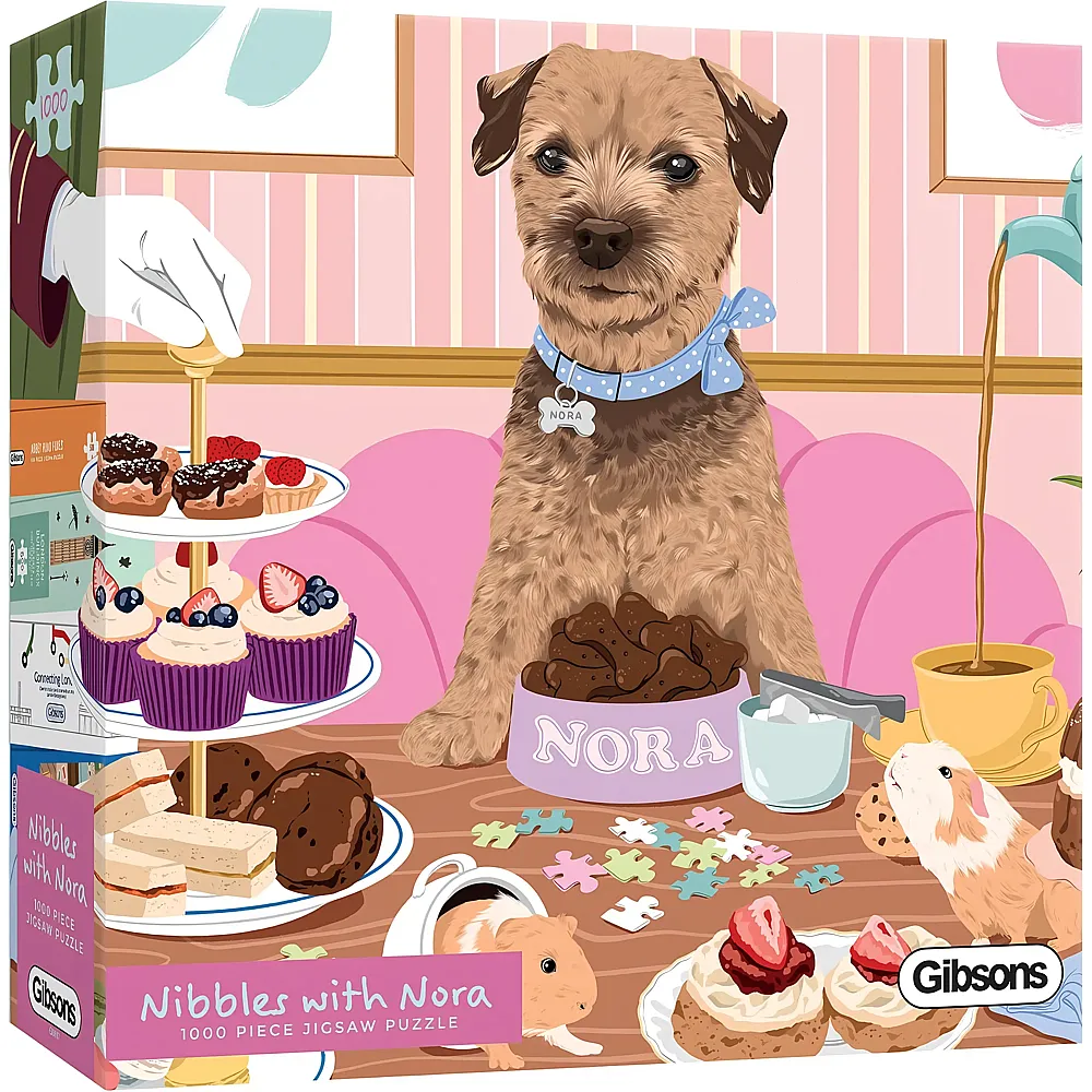 Gibsons Puzzle Nibbles with Nora