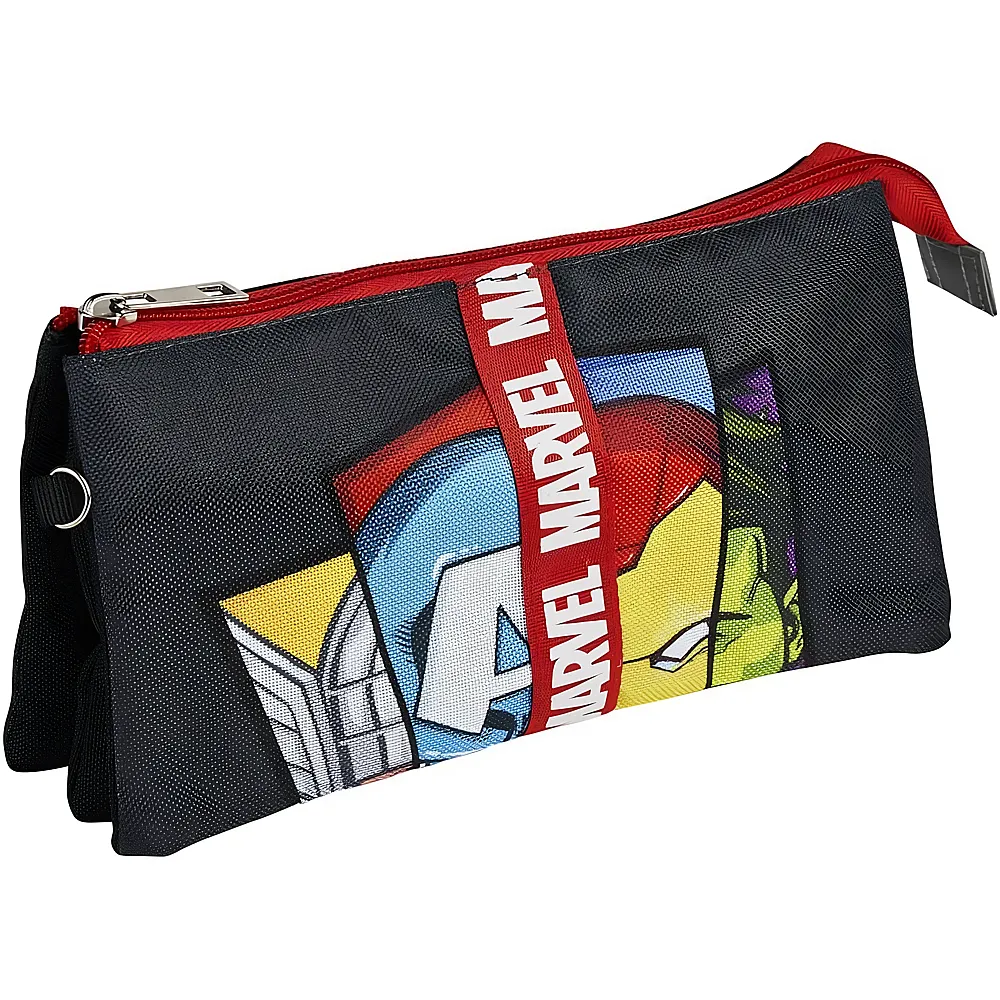 Cerda Marvel Avengers - Schlamperm�ppchen mit 3 F�chern