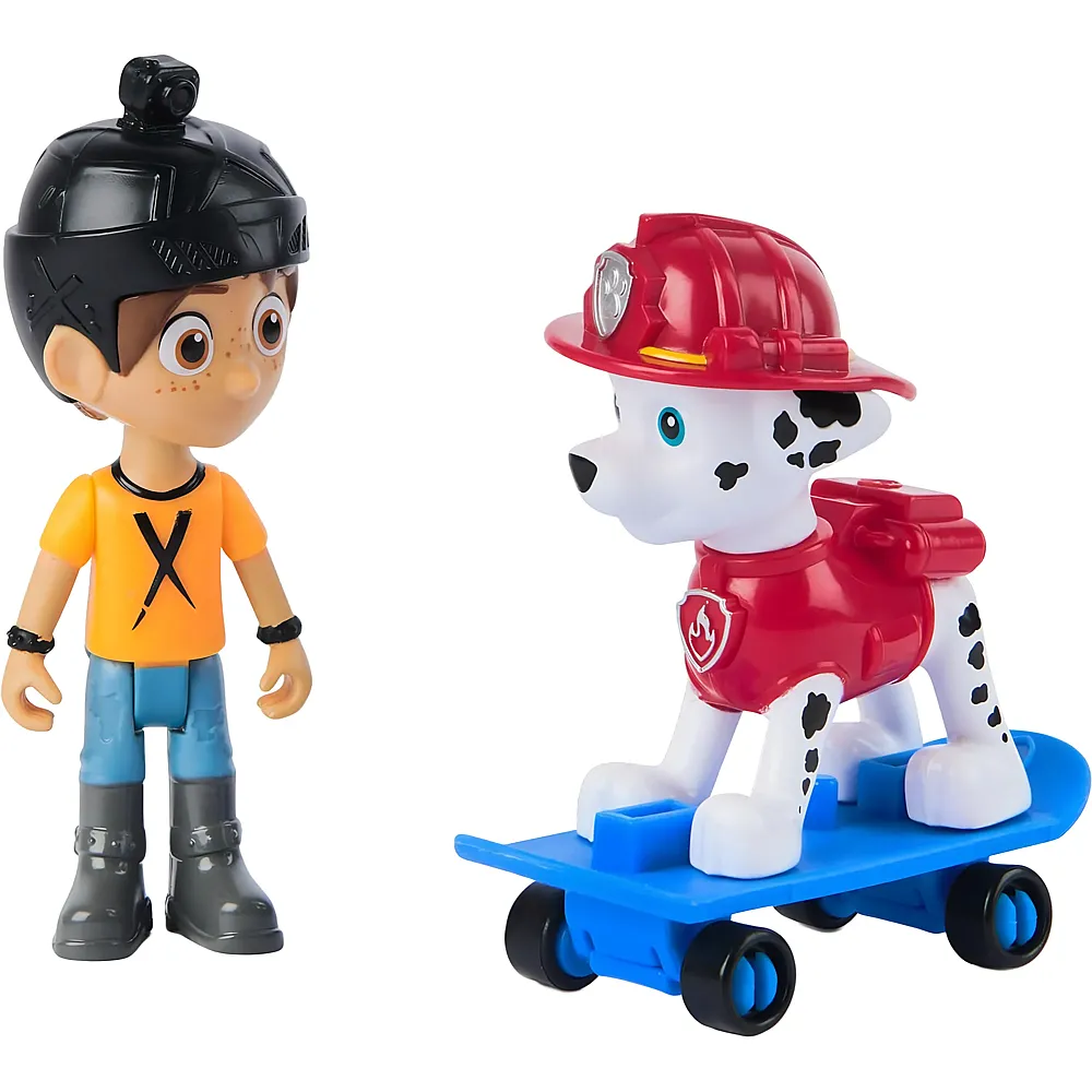 Spin Master Paw Patrol Marshall & Danny-X mit Skateboard