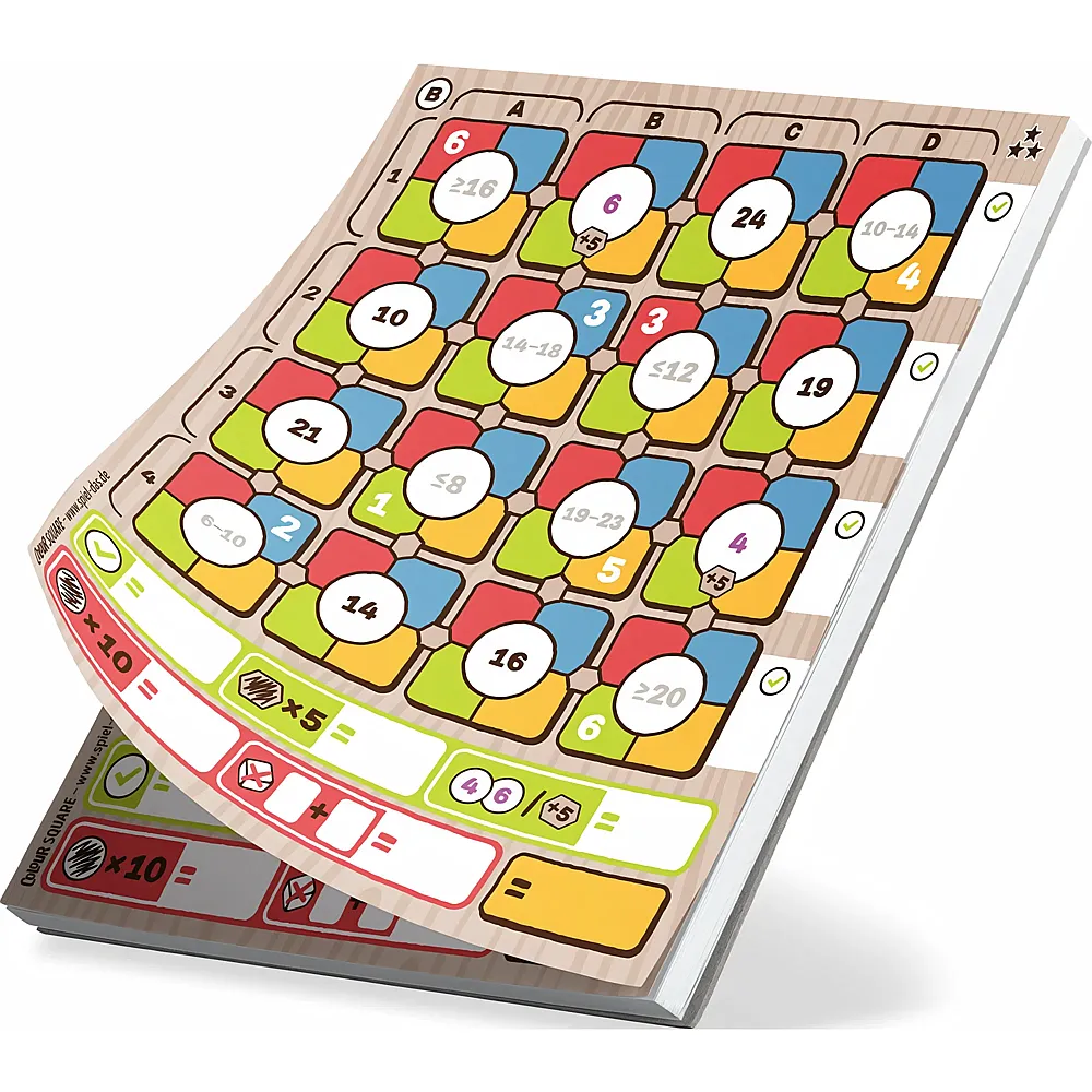 Spiel Das Colour Square - Ersatzblock d - Suche