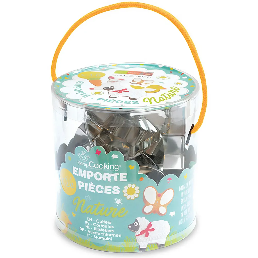 ScrapCooking Ausstechformen Nature - 16 Teile