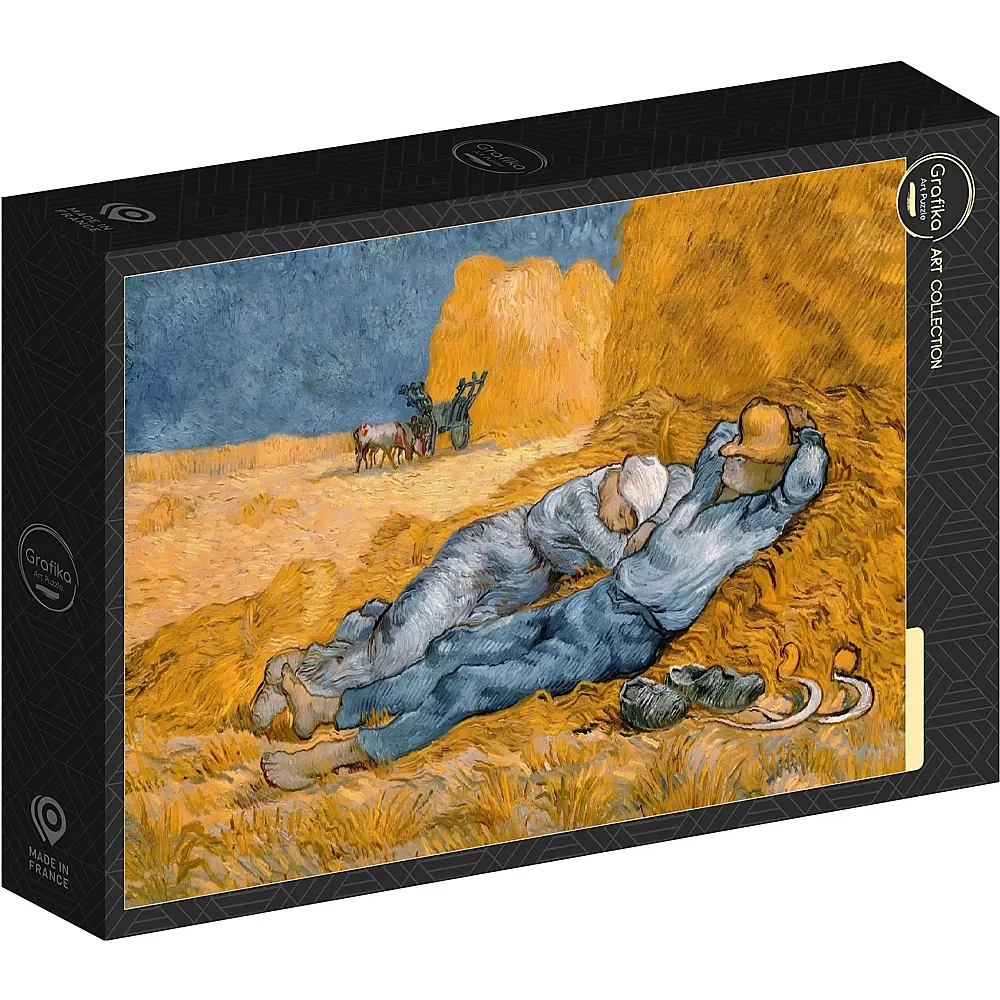 Grafika Puzzle Art Collection Vincent Van Gogh La Sieste d'apr�s Millet, 1890 - 1000 Teile