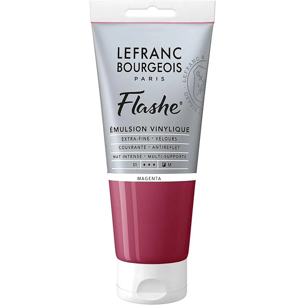 Lefranc Bourgeois Lfb Flashe Acryl 80ml Tube Magenta - Suche