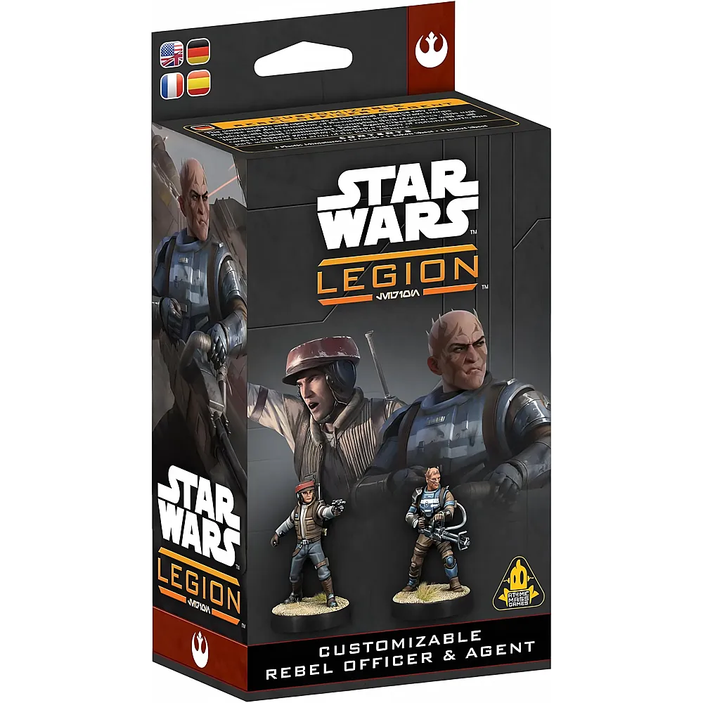 Atomic Mass Games SW Legion Rebel Commander & Operative mult