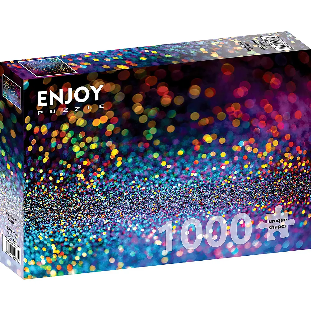 Enjoy Puzzle Multicolor Glitter - 1000 Teile