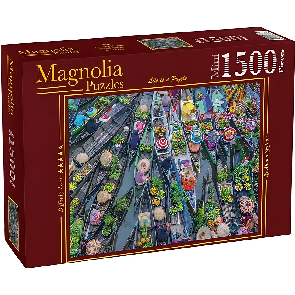 Magnolia Puzzle Floating Market 1500Teile