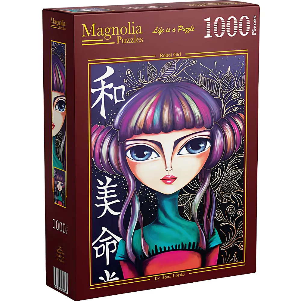 Magnolia Puzzle Rebellisches M�dchen 1000Teile