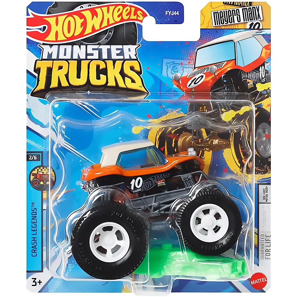 Hot Wheels Monster Trucks Meyers Manx 1:64 | Spielzeugauto