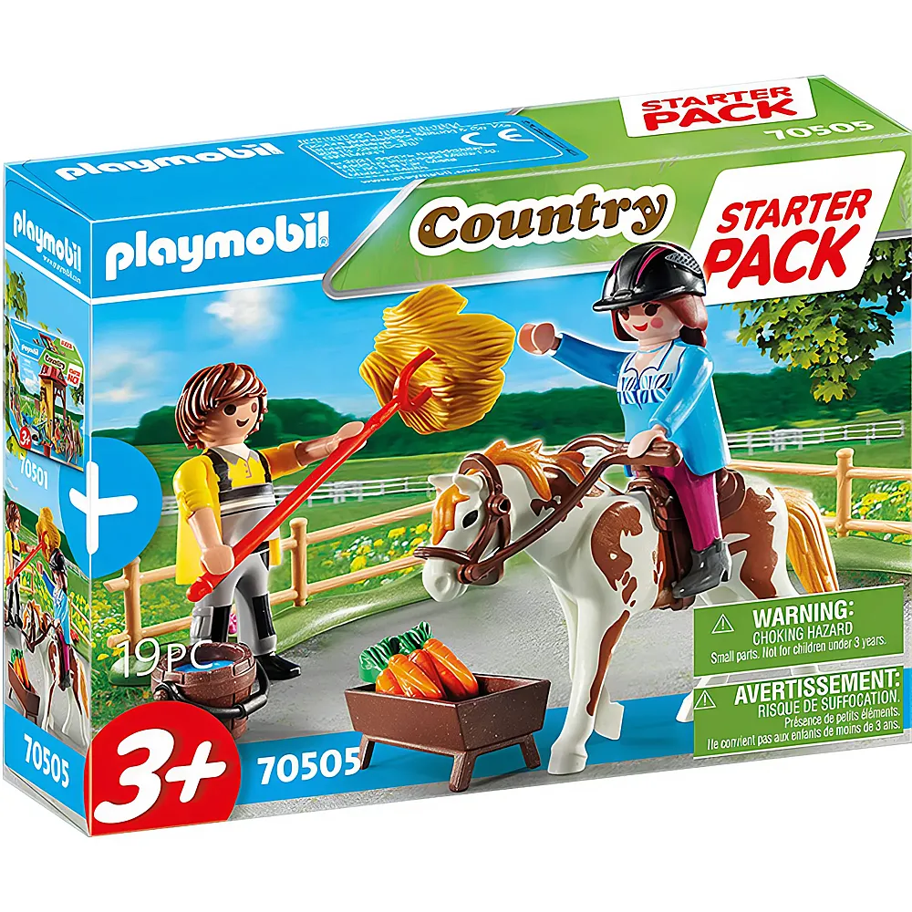 PLAYMOBIL Country Starter Pack Reiterhof Ergnzungsset 70505
