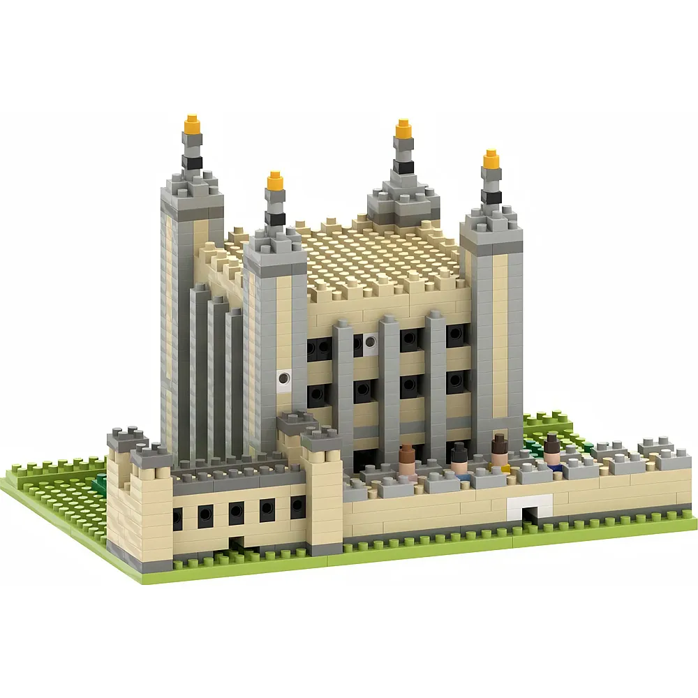 meinspielzeug - Brixies Tower of London - 1000 Teile | Nano-Bausteine