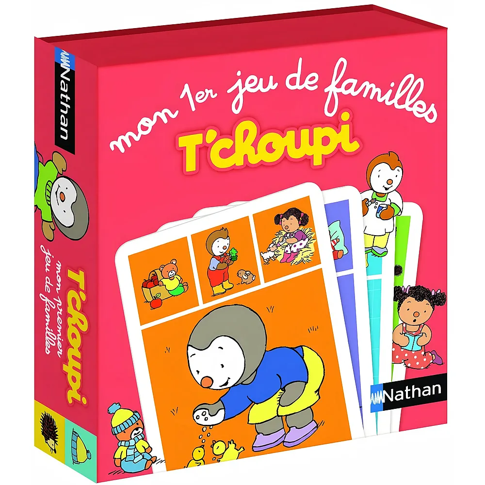 Nathan T'choupi Mon Premier Jeu DE Familles