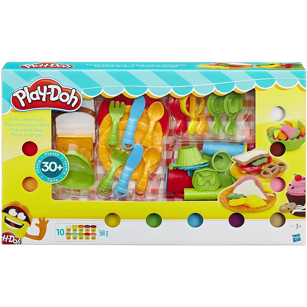 Play-Doh Kitchen Picnic Adventure | Kneten & Formen