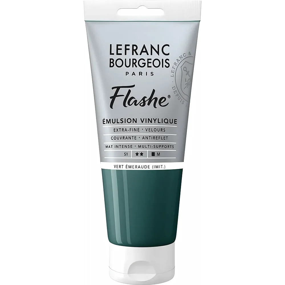 Lefranc Bourgeois Lfb Flashe Acryl 80ml Tube Smaragdgrn Farbton - Suche