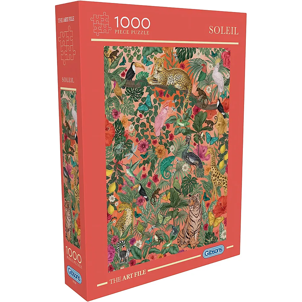 Gibsons Puzzle Die Kunstakte: Soleil - 1000 Teile