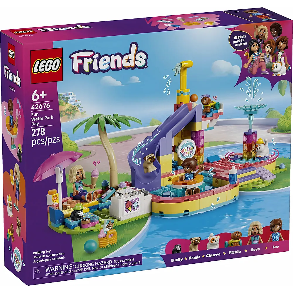 LEGO Friends Lustiger Tag im Wasserpark 42676