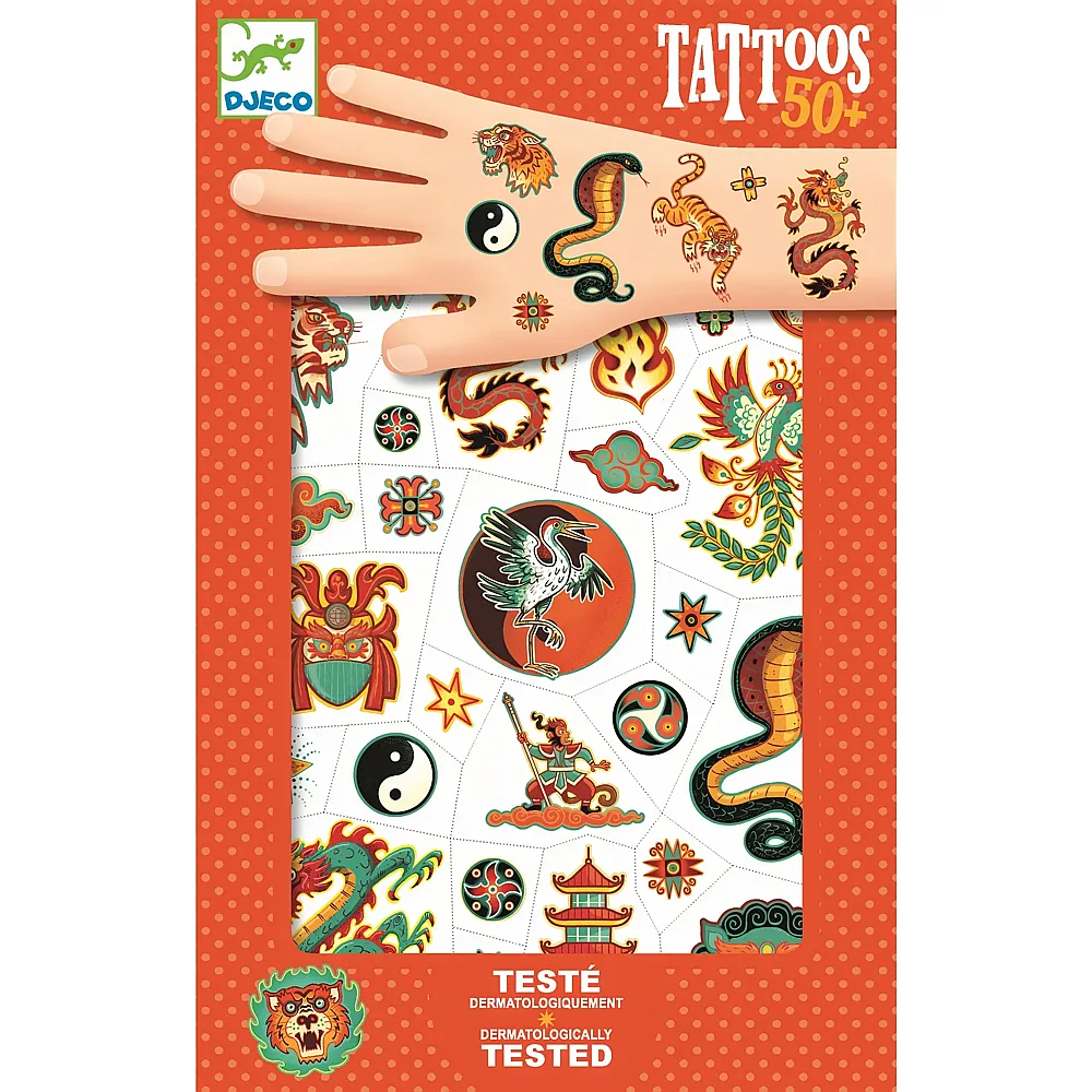 Djeco Tattoos Kampfk�nste