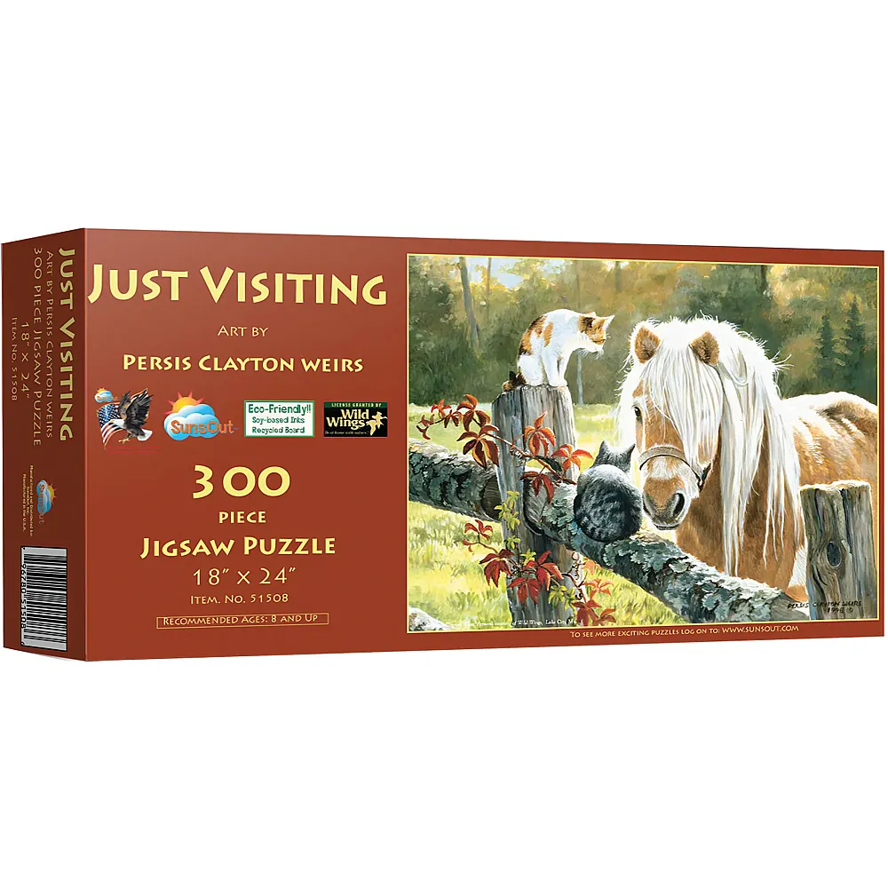 SunsOut Puzzle Clayton Weirs Zu Besuch - 300 Teile