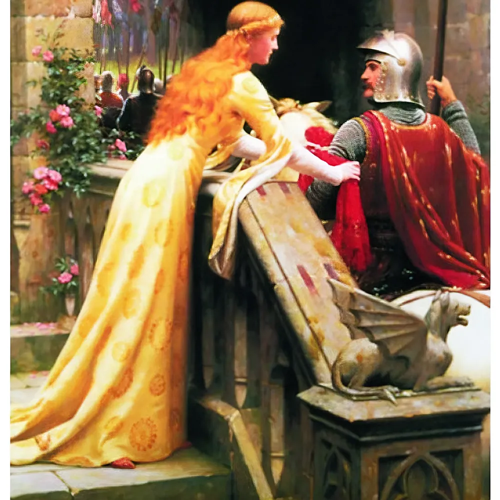 Gold Puzzle Leighton Edmund Blair God Speed - 1000 Teile - Puzzle 1000 Teile
