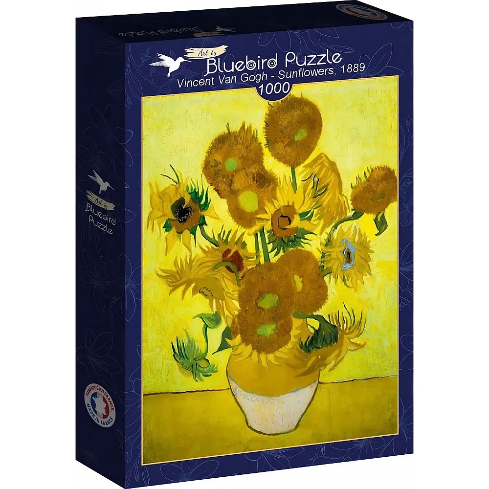 Bluebird Puzzle Vincent Van Gogh - Sunflowers, 1889 - 1000 Teile