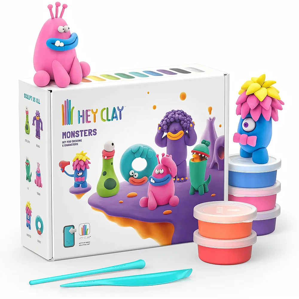 Hey Clay Monsters - Kneten & Formen