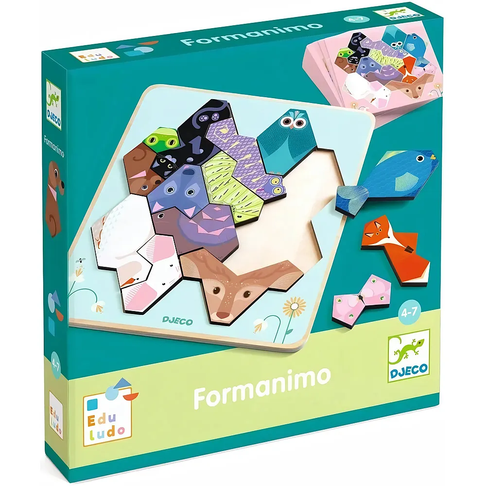 Djeco Eduludo Formanimo - Mehrsprachig