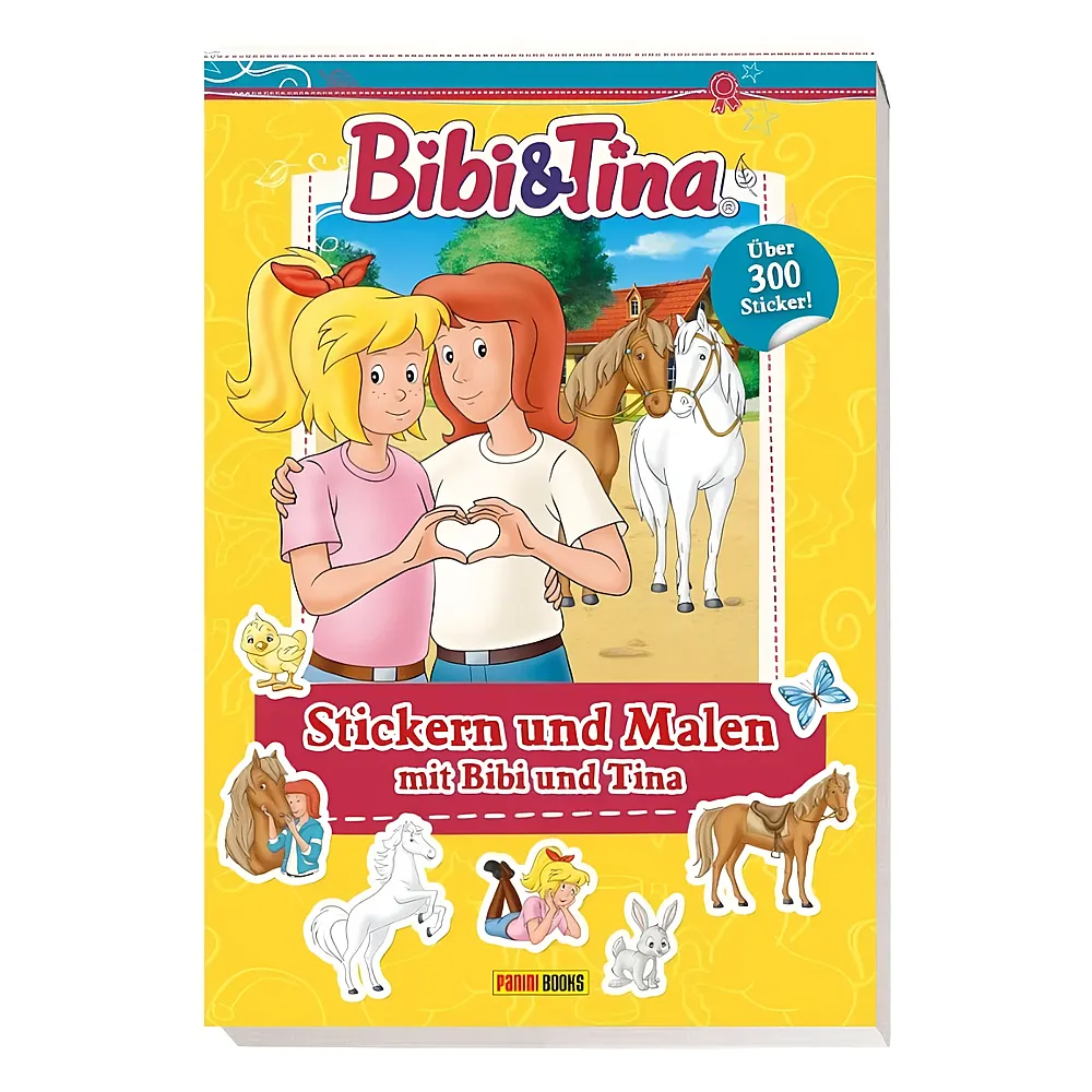 Panini Bibi & Tina Stickern und Malen